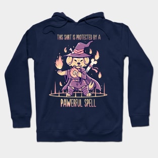 This Shirt is Protected by a PAWerful Spell Hoodie